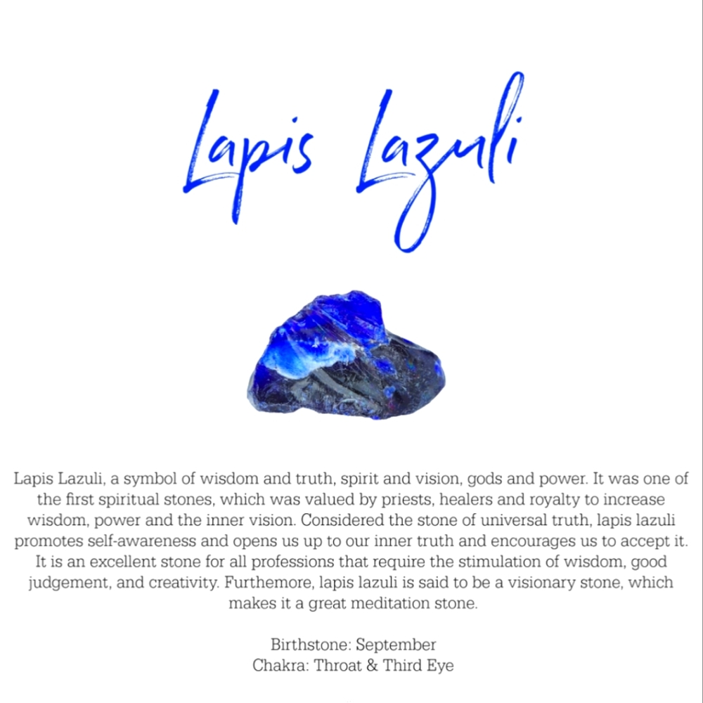 Genuine Lapis Lazuli Semi Precious Natural Stone French Copper Filigree Ring - Picture 2 of 8